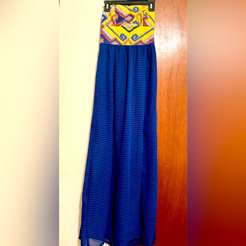 Beautiful chevron maxi dress.